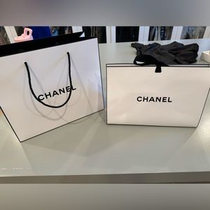 Chanel bag and bag